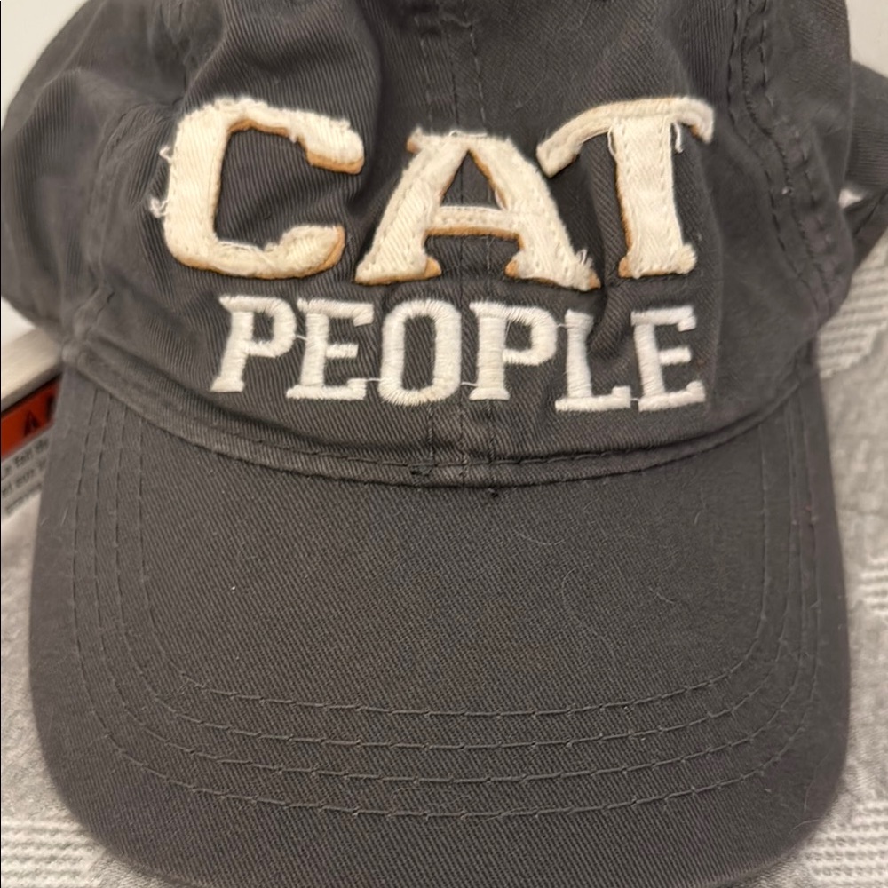 Gray Cat People Cap